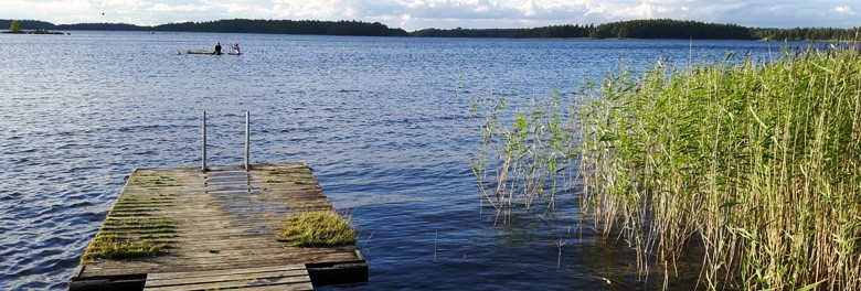 Jezero Asnen - lov štik