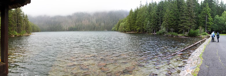 Špičák a Černé jezero