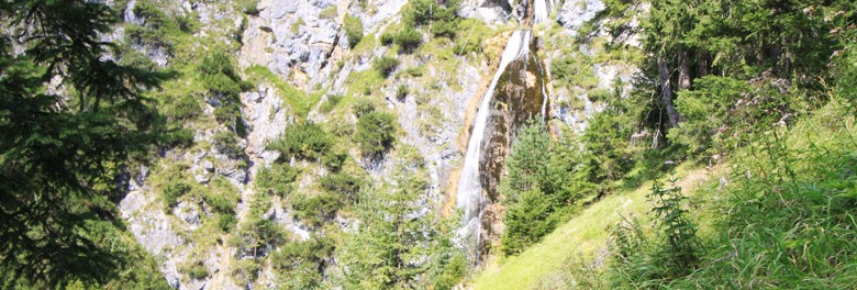 Vodopád Dalfazer Wasserfall