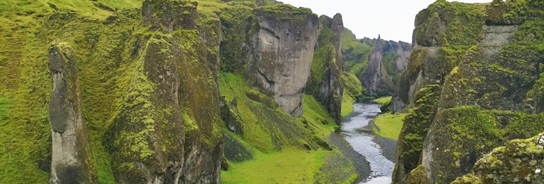 Kaňon Fjaðrárgljúfur