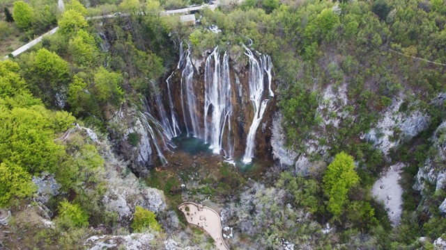 Plitvická jezera - Chorvatsko