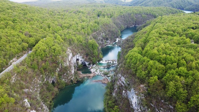 Plitvická jezera - Chorvatsko