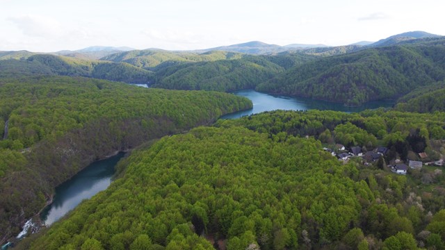 Plitvická jezera - Chorvatsko