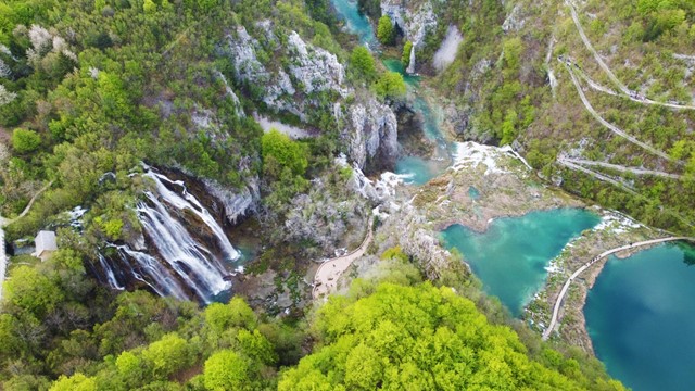 Plitvická jezera - Chorvatsko