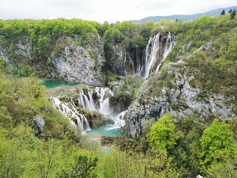 Plitvická jezera - Chorvatsko