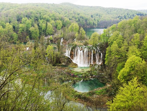 Plitvická jezera - Chorvatsko