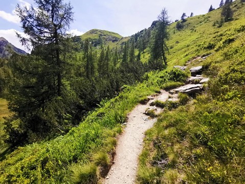 Spiegelsee a Reiteralm