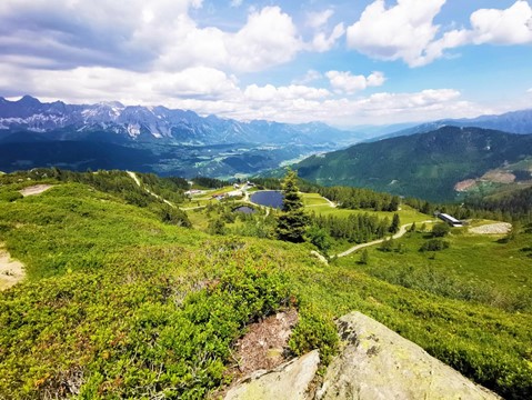 Spiegelsee a Reiteralm