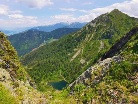 Spiegelsee a Reiteralm