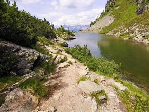 Spiegelsee a Reiteralm