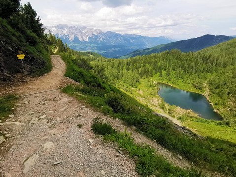 Spiegelsee a Reiteralm