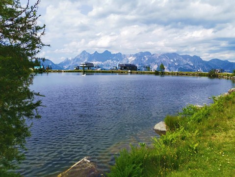 Spiegelsee a Reiteralm